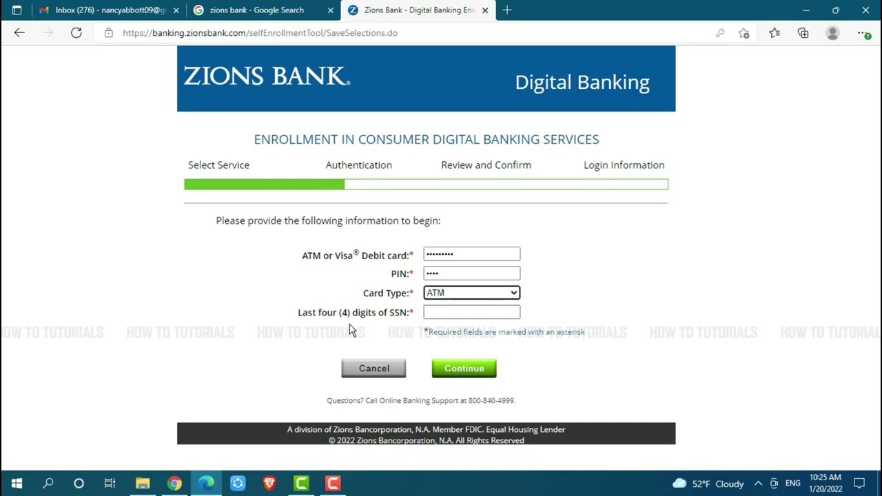 Zions Bank Online